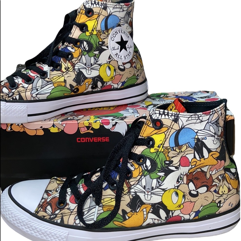 Looney Tune Converse High Tops
